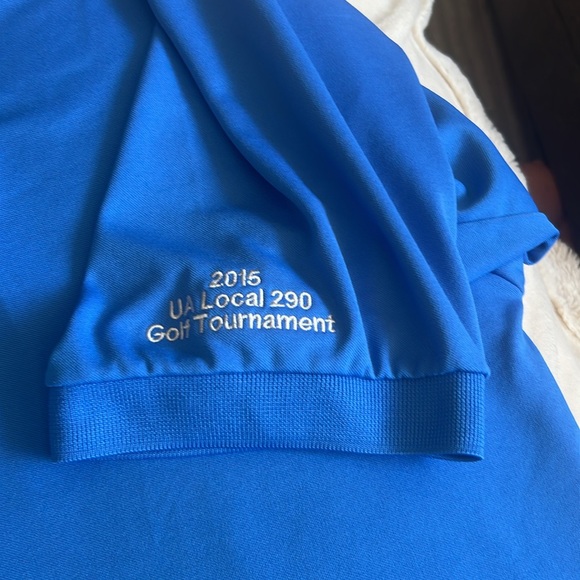 King Louis America. Blue polo golf shirt. 2XL - Picture 4 of 6